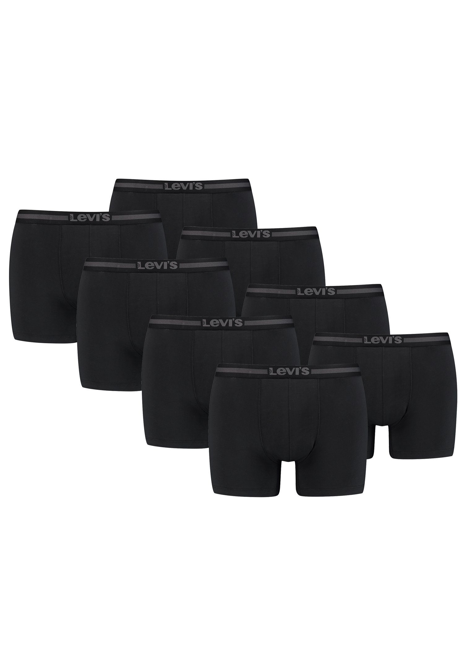 Levi's® Boxershorts MEN TENCEL BOXER BRIEF 8er Pack (Set, 8-St., 8er-Pack) Jet Black