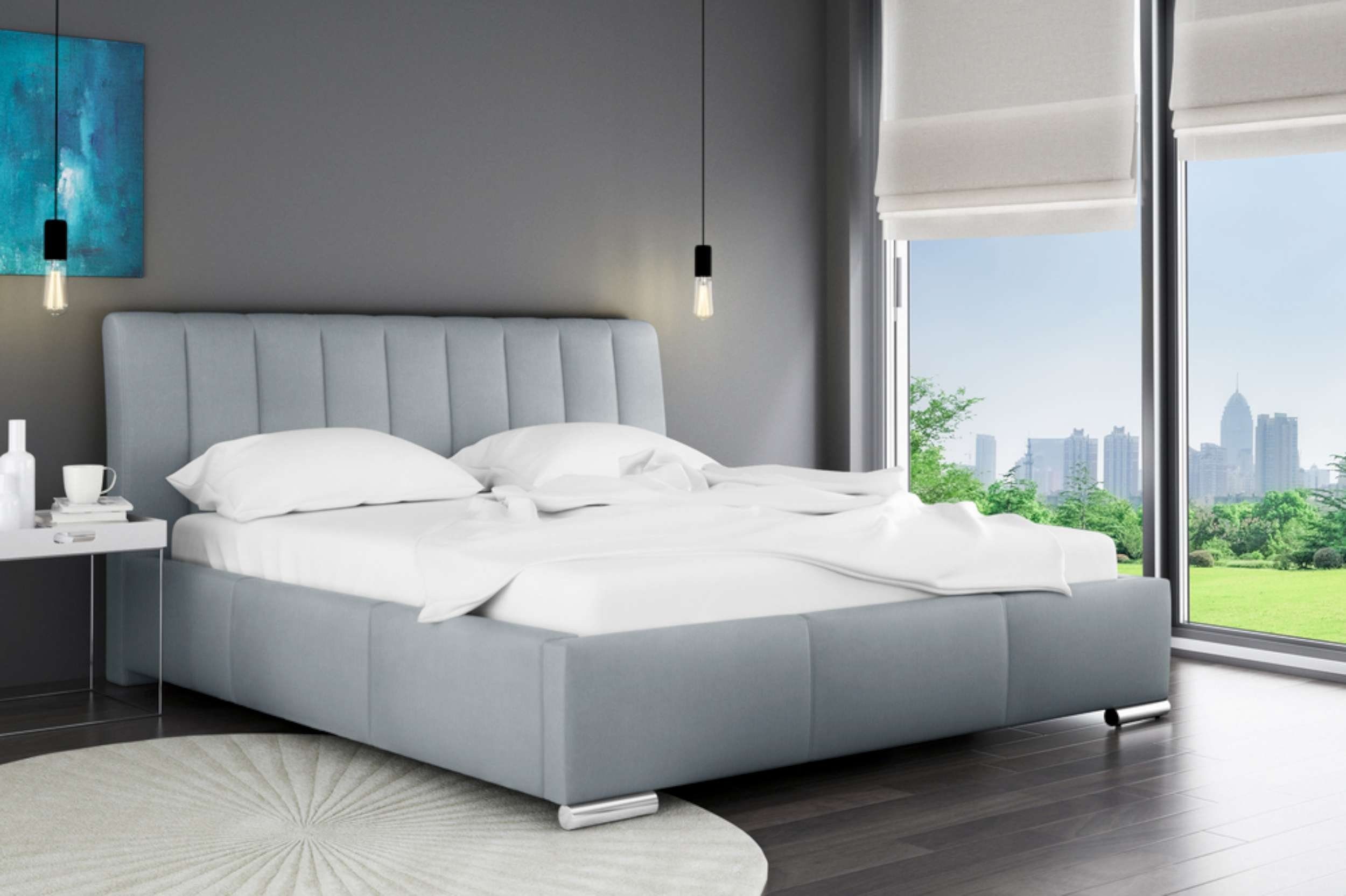 99rooms Polsterbett Gonzalo (Schlafzimmerbett, Bett), 120/140/160/180/200x2 günstig online kaufen