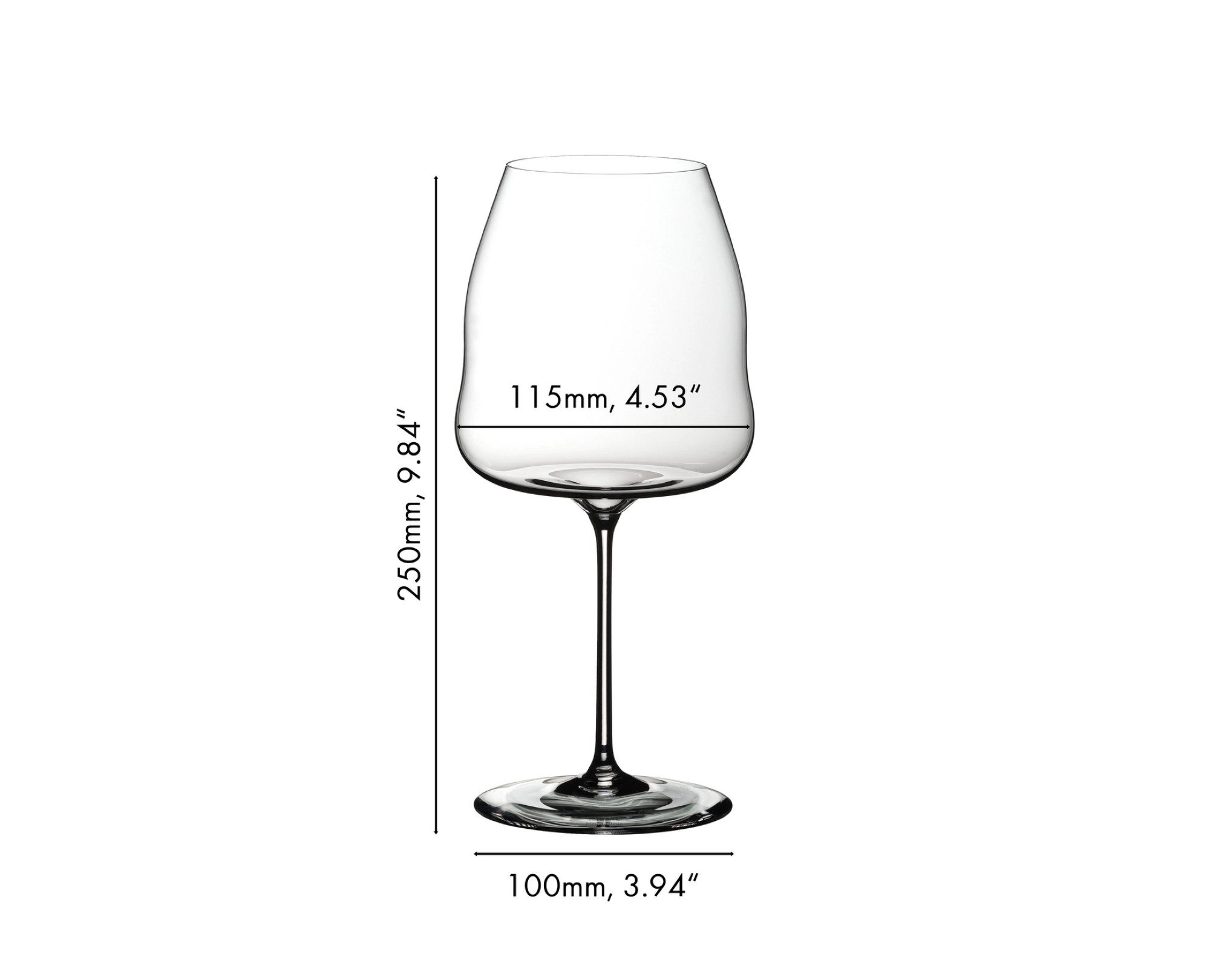 RIEDEL THE WINE GLASS COMPANY Rotweinglas Riedel Weinglas Winewings Pinot Noir / Nebbiolo Vorteilset, Kristallglas