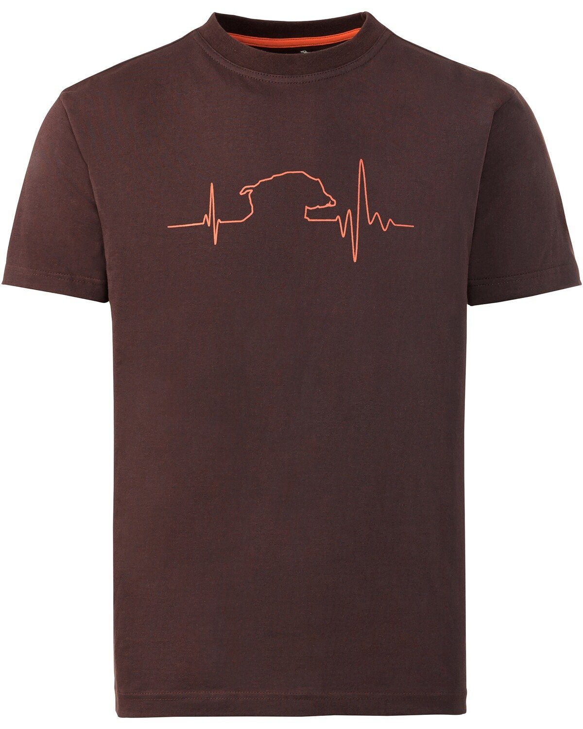 Braun T-Shirt T-Shirt Keiler-Beat Parforce