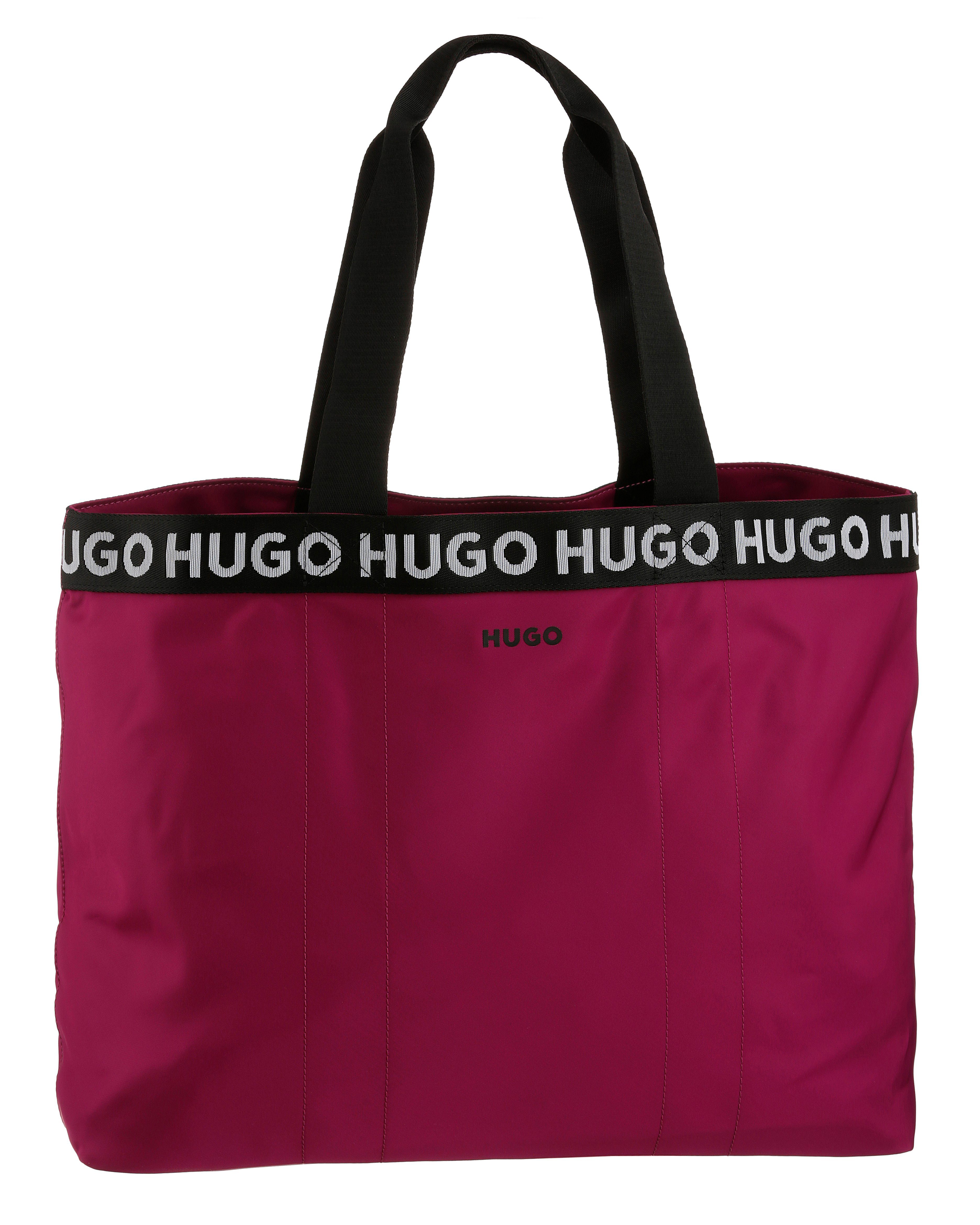 HUGO Shopper Becky Tote, mit geräumigem Hauptfach pink