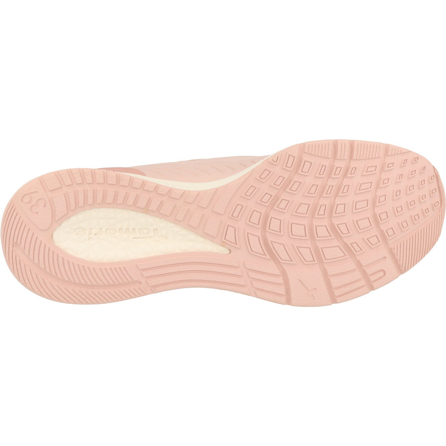 Tamaris sportliche Schuhe Sneaker 1-23705-20 Light Rose Schnürschuh Damen Halbschuhe