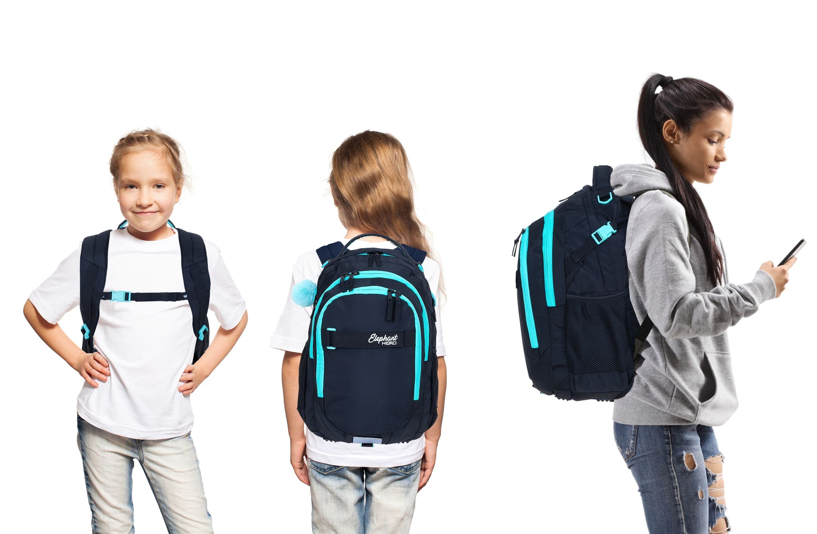 ELEPHANT Schulrucksack Hero Signature Schultasche, Rucksack, Schulmappe