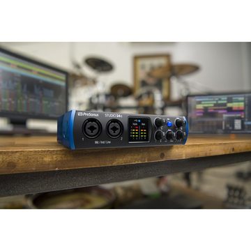 Presonus Digitales Aufnahmegerät (Studio 24C - USB Audio Interface)