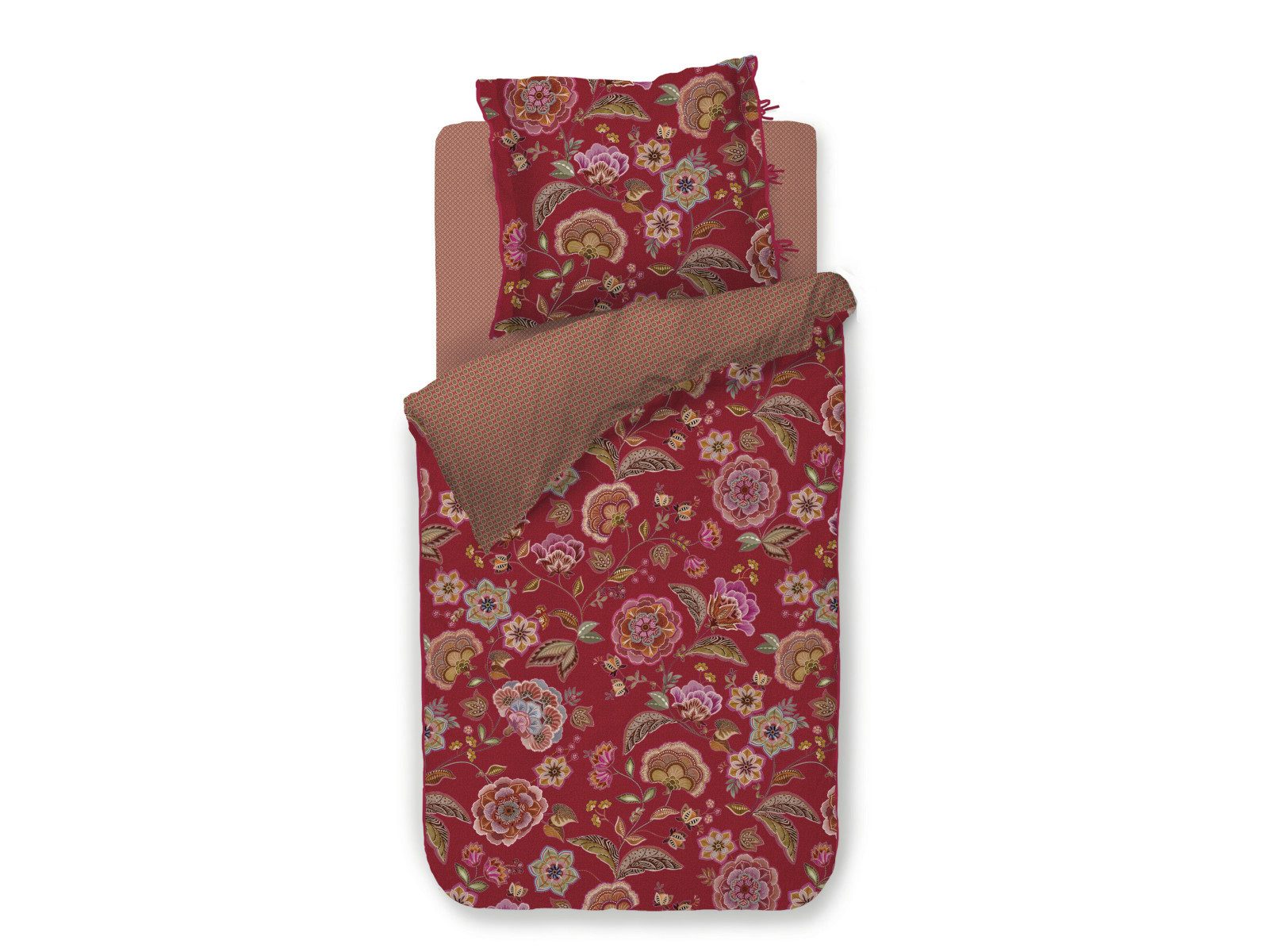 PiP Studio Bettwäsche Matata Bettwäsche rot günstig online kaufen
