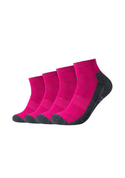 Camano Спортивные носки (Packung, 4-Paar) Feuchtigkeitsregulierend