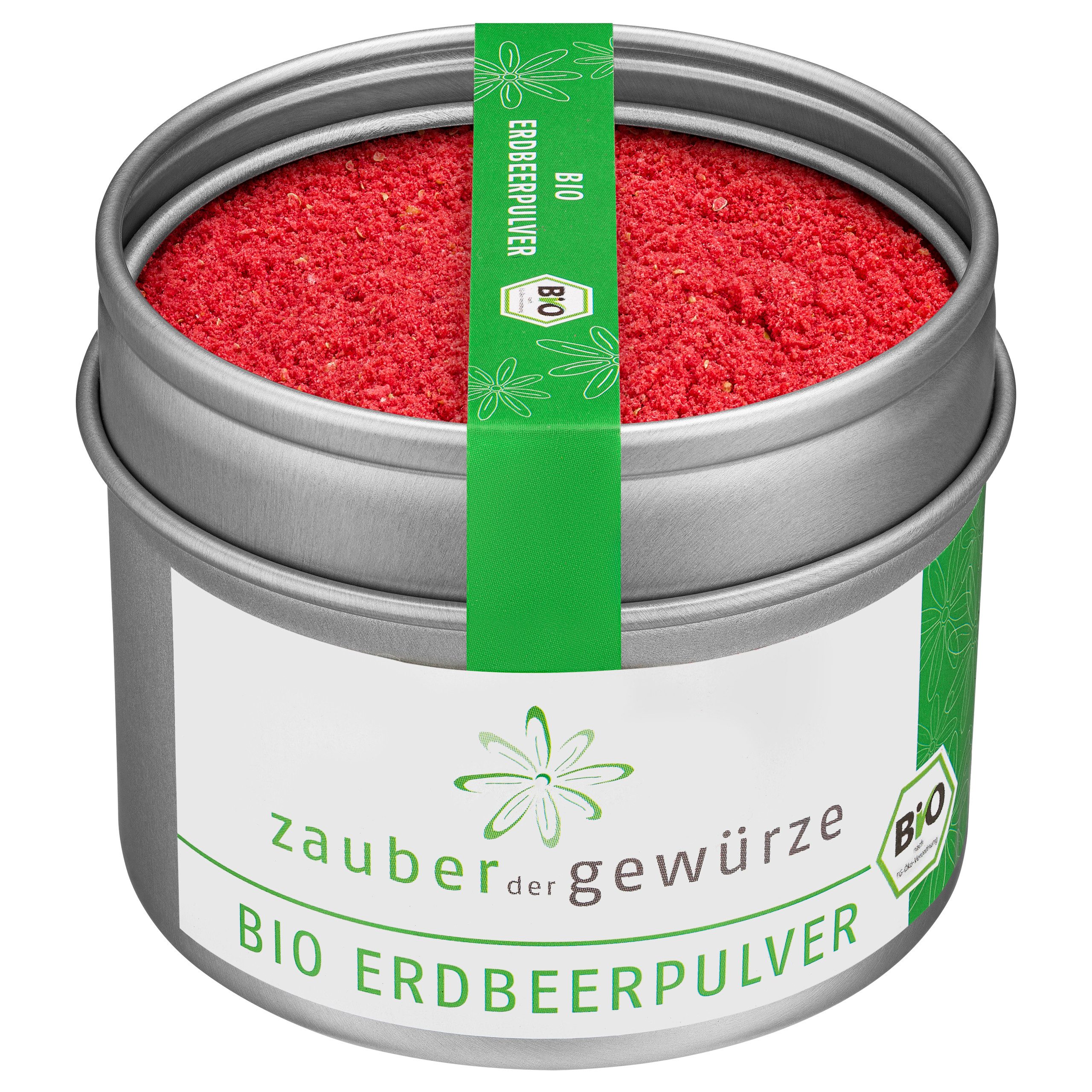 Zauber der Gewürze Gewürz Zauber der Gewürze Bio Erdbeer Fruchtpulver