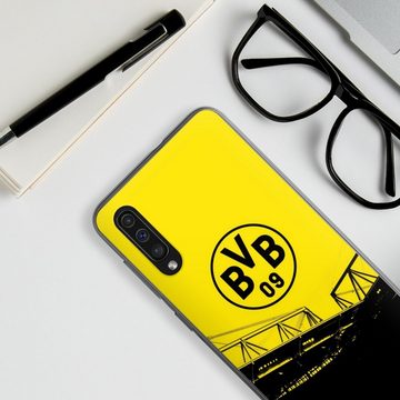 DeinDesign Handyhülle Borussia Dortmund BVB Fanartikel Stadion Schwarz-Gelb - BVB, Samsung Galaxy A30s Silikon Hülle Bumper Case Handy Schutzhülle