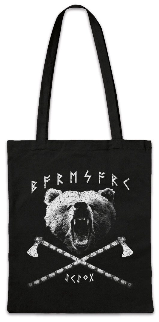 Beuteltasche Baresark V Stofftasche Berserker Viking Vikings Wikinger Thor Odhin