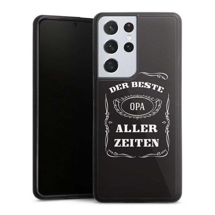 DeinDesign Handyhülle Bester Opa Samsung Galaxy S21 Ultra 5G Gallery Case Glas Hülle