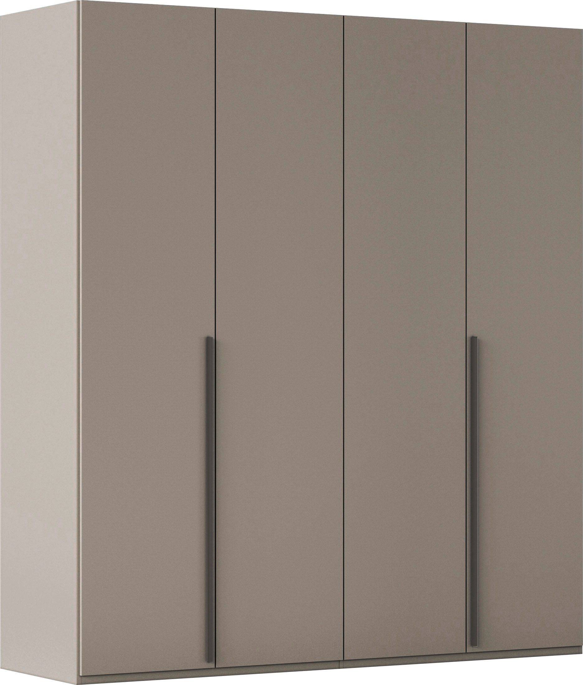 rauch Drehtürenschrank Kleiderschrank Schrank Garderobe Wäscheschrank BESTSELLER MONTCLAR (3 Ausstattungen BASIC/CLASSIC/PREMIUM (SOFT-CLOSE), Breiten 201-400 cm) Front in Glas/Hochglanz/Dekor/Grauspiegel in 5 Breiten MADE IN GERMANY