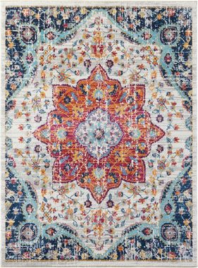 Teppich Bara, NOURISTAN, rechteckig, Höhe: 10 mm, Orientalisch, Orient, Vintage, Wohnzimmer, Schlafzimmer, Esszimmer