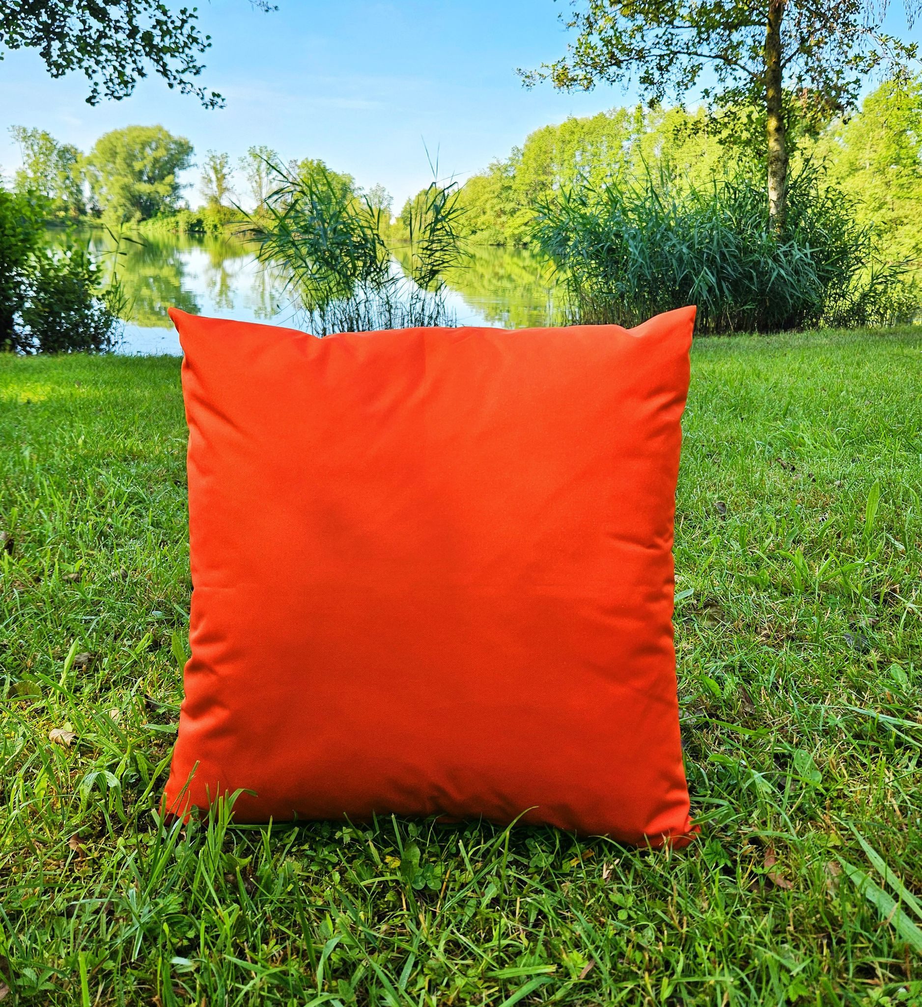 JACK Dekokissen 50x50cm Outdoor Lounge Kissen inkl. XXL Füllung Sitzkissen, starke Füllung, Robust, Strapazierfähig, Wasserabweisend, Innen&Außen