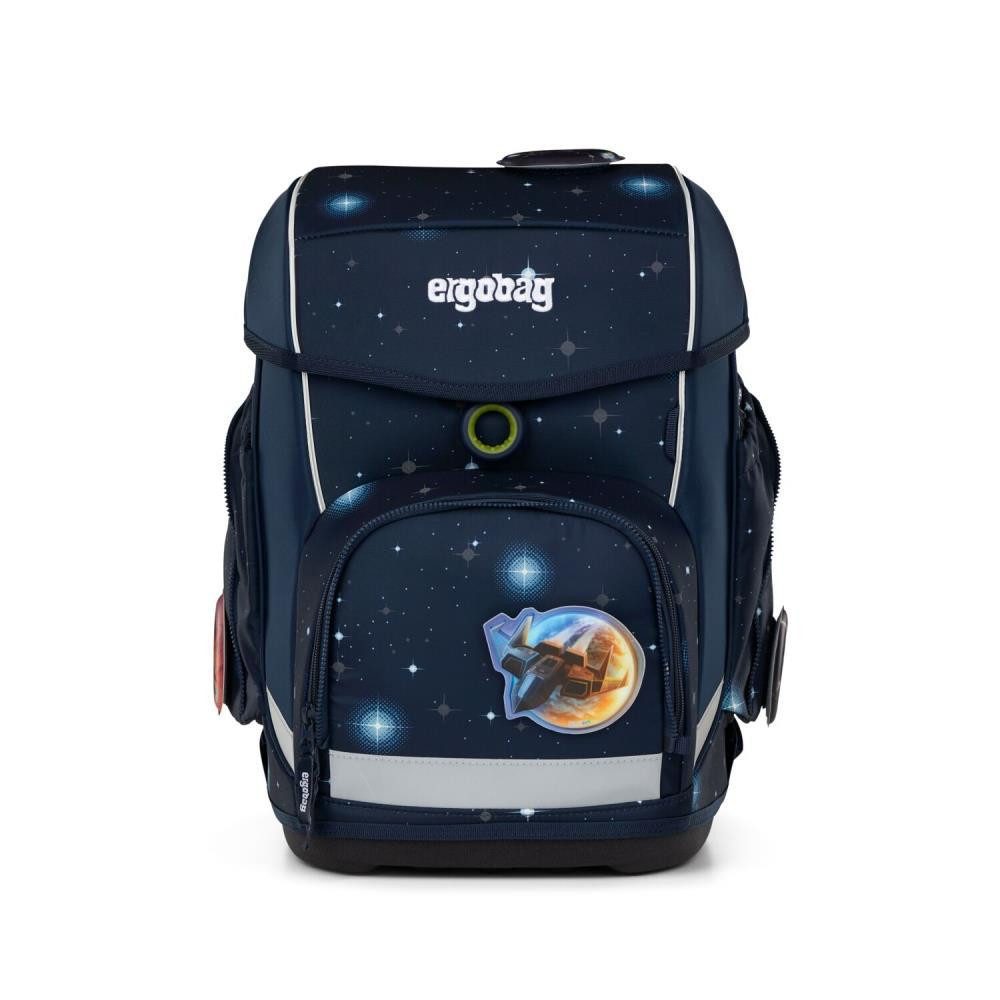 ergobag Schulranzen Cubo (5tlg., inkl. Sportbeutel, Federmäppchen, Schlampermäppchen und Kletties)