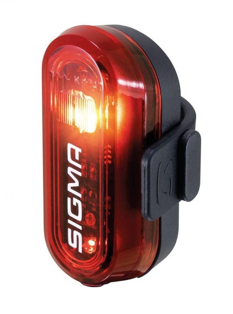 SIGMA Fahrradbeleuchtung Sigma LED Batterie Rücklicht Curve schwarz StVZO