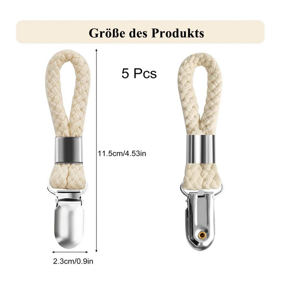 NUODWELL Handtuchhaken 8 Stück Handtuch Clips günstig online kaufen