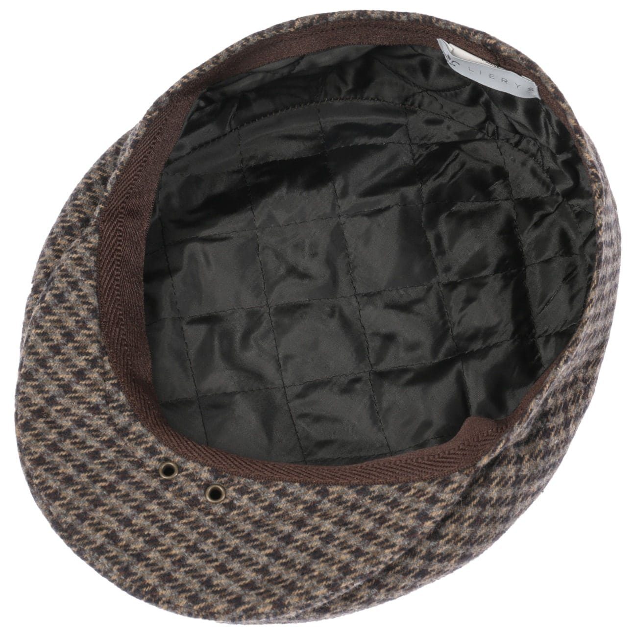 Lierys Flat Cap (1-St) Flatcap mit Schirm, Made in Italy