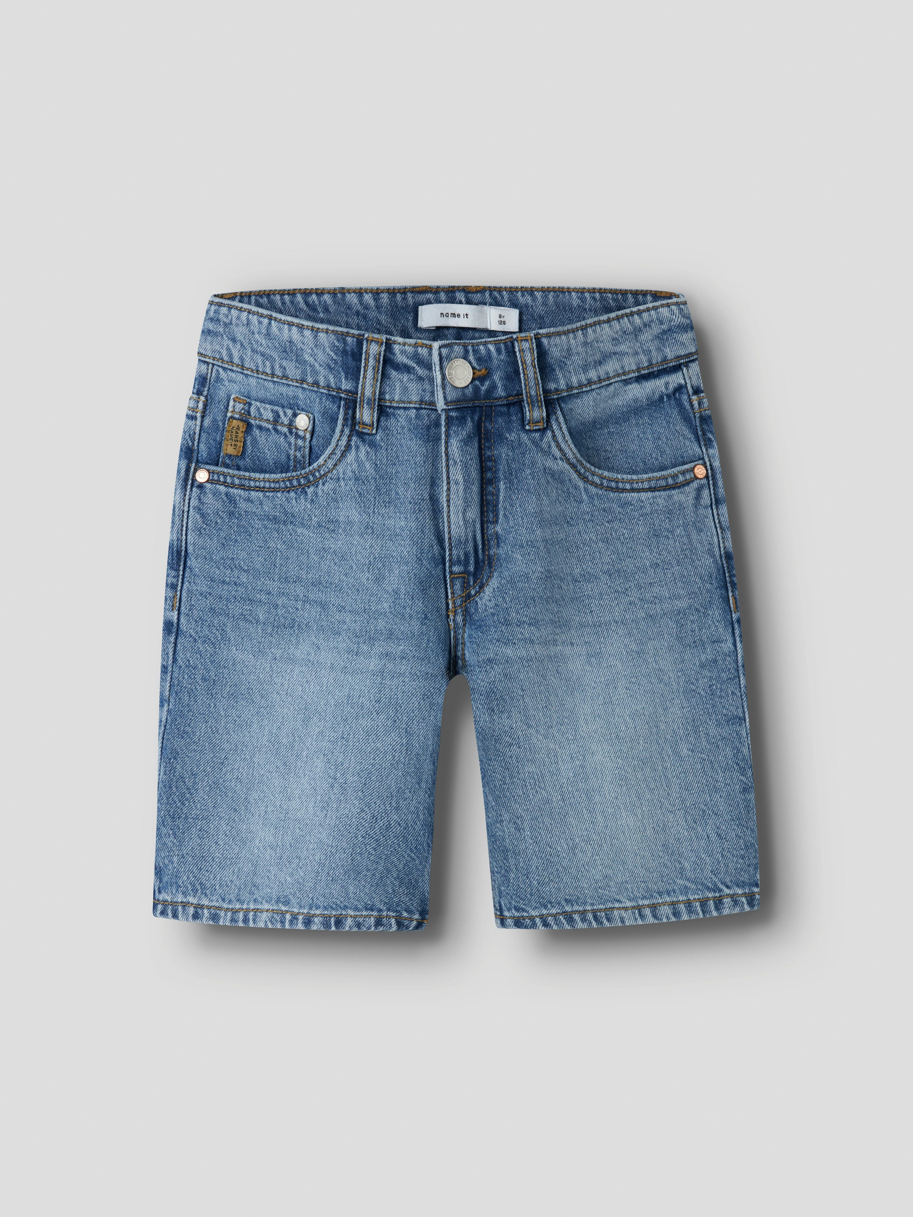 Name It Jeansshorts NKMRYAN REG L DNM SHORTS 6750-DM NOOS Baumwolle