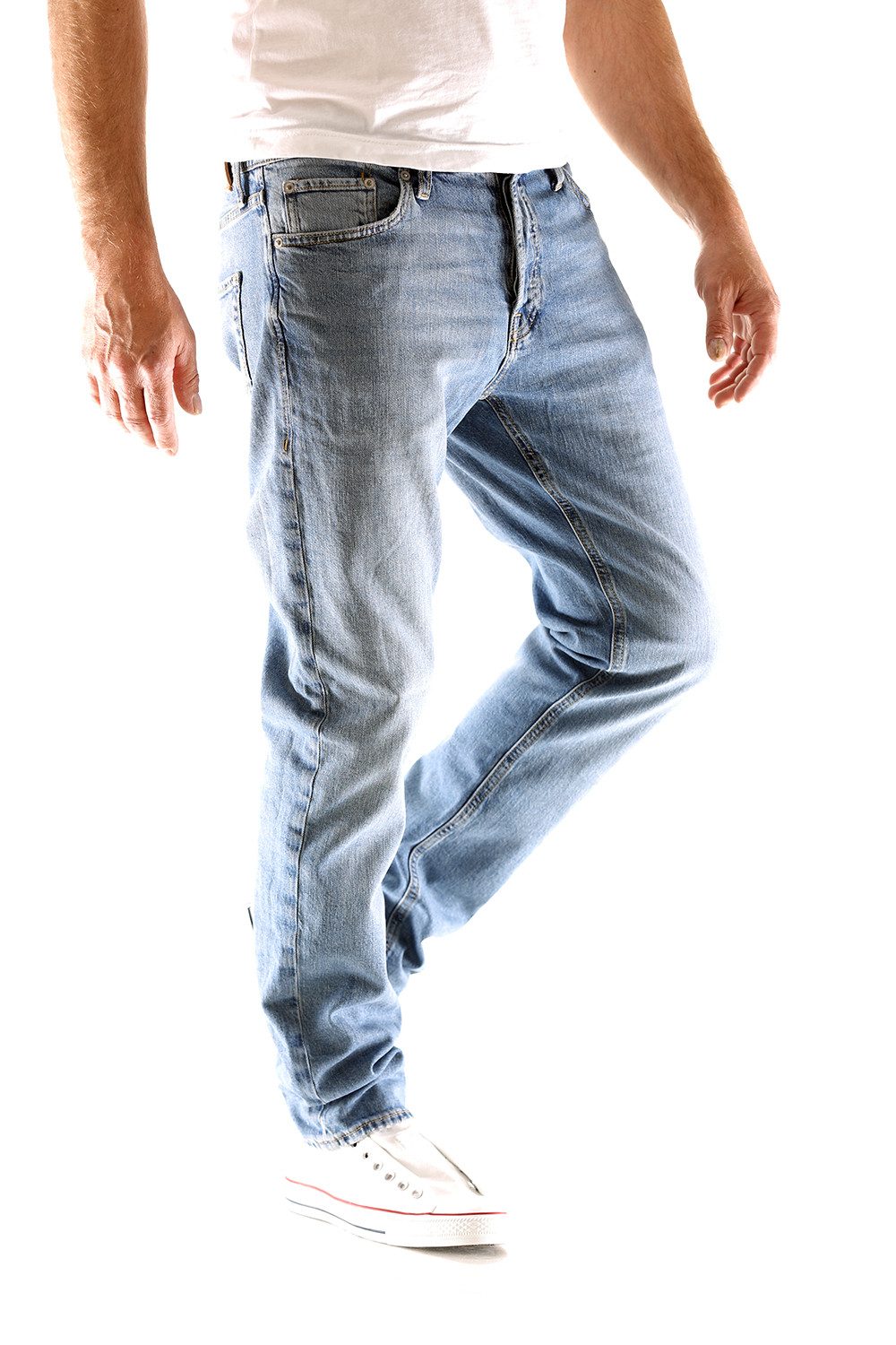 Jack & Jones Comfort-fit-Jeans Jack & Jones Mike Original Comfort Tapered H günstig online kaufen