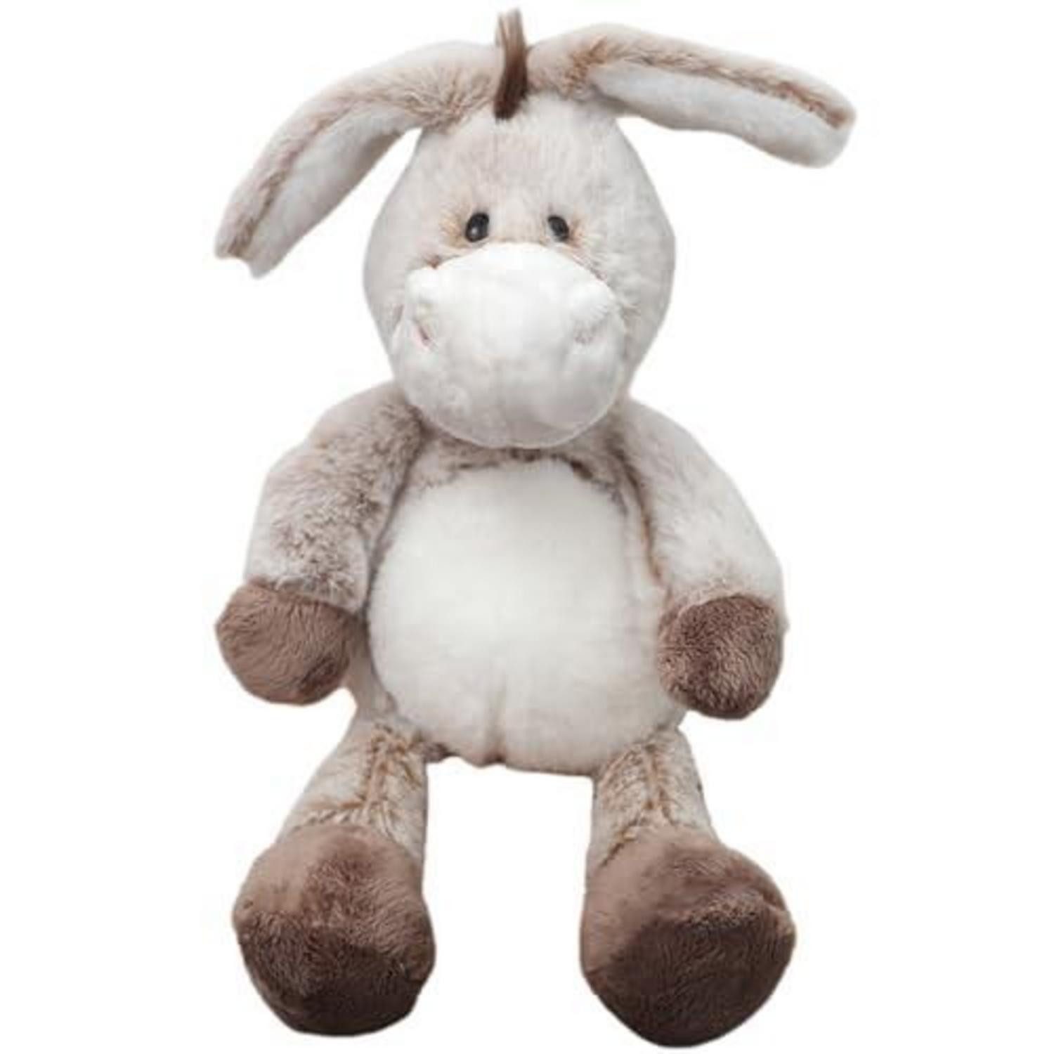 LuxusKollektion Kuscheltier Esel Kuscheltier 30 cm Kinder Jungen Mädchen Geschenk Brauner Esel
