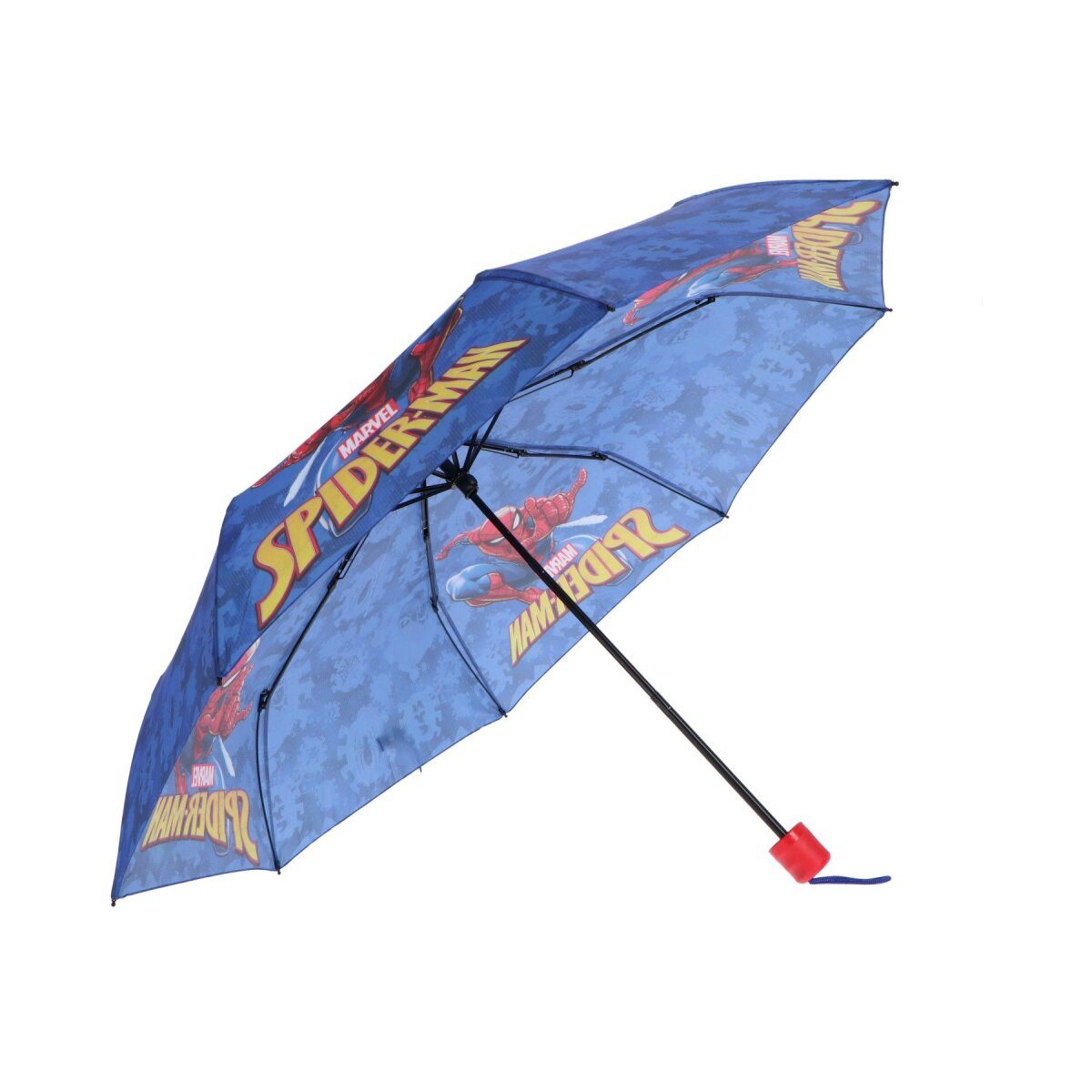 Spiderman Stockregenschirm Spiderman Kinderregenschirm 52cm Stylischer Schutz