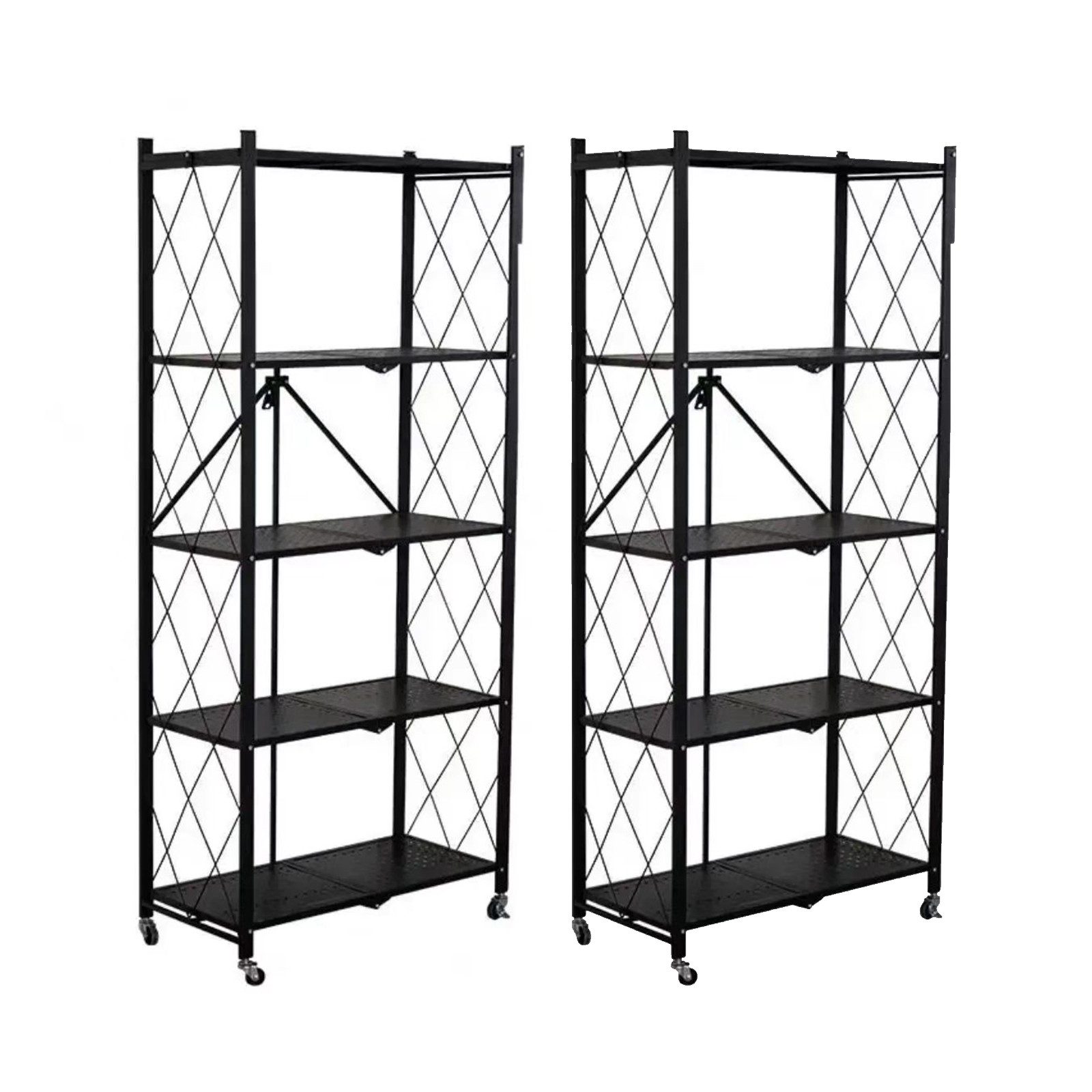 FOXSPORT Standregal mit Rollen (Zweierset), 2er-Set, günstig online kaufen