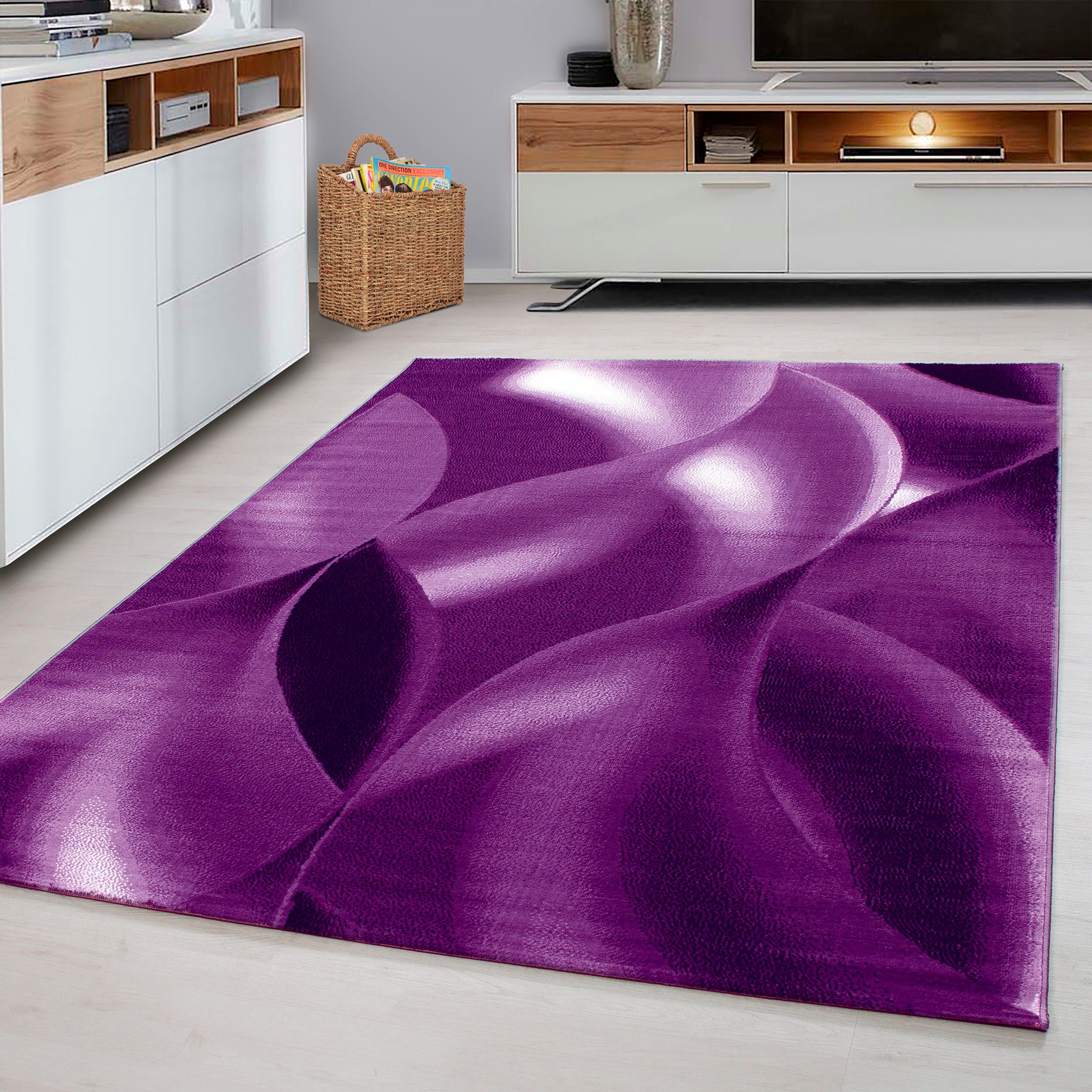 Ayyildiz Teppiche Teppich Plus 8008, auch als Läufer erhältlich, rechteckig, Höhe: 6 mm, Läufer, gemusterter Flachflor, robust, Webteppich, alle Räume