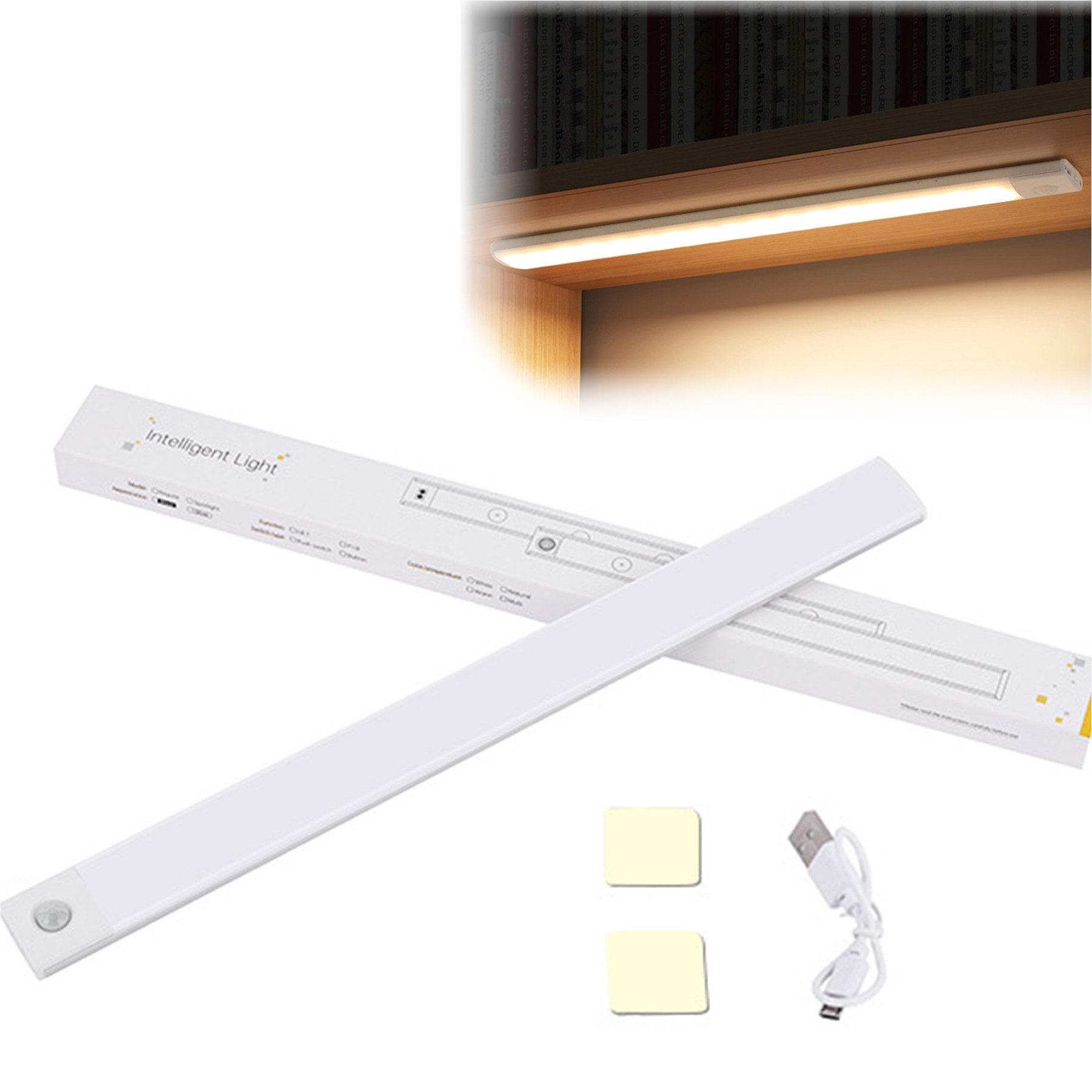 Senmudi LED Unterbauleuchte LED Schrankbeleuchtung Bewegungsmelder günstig online kaufen