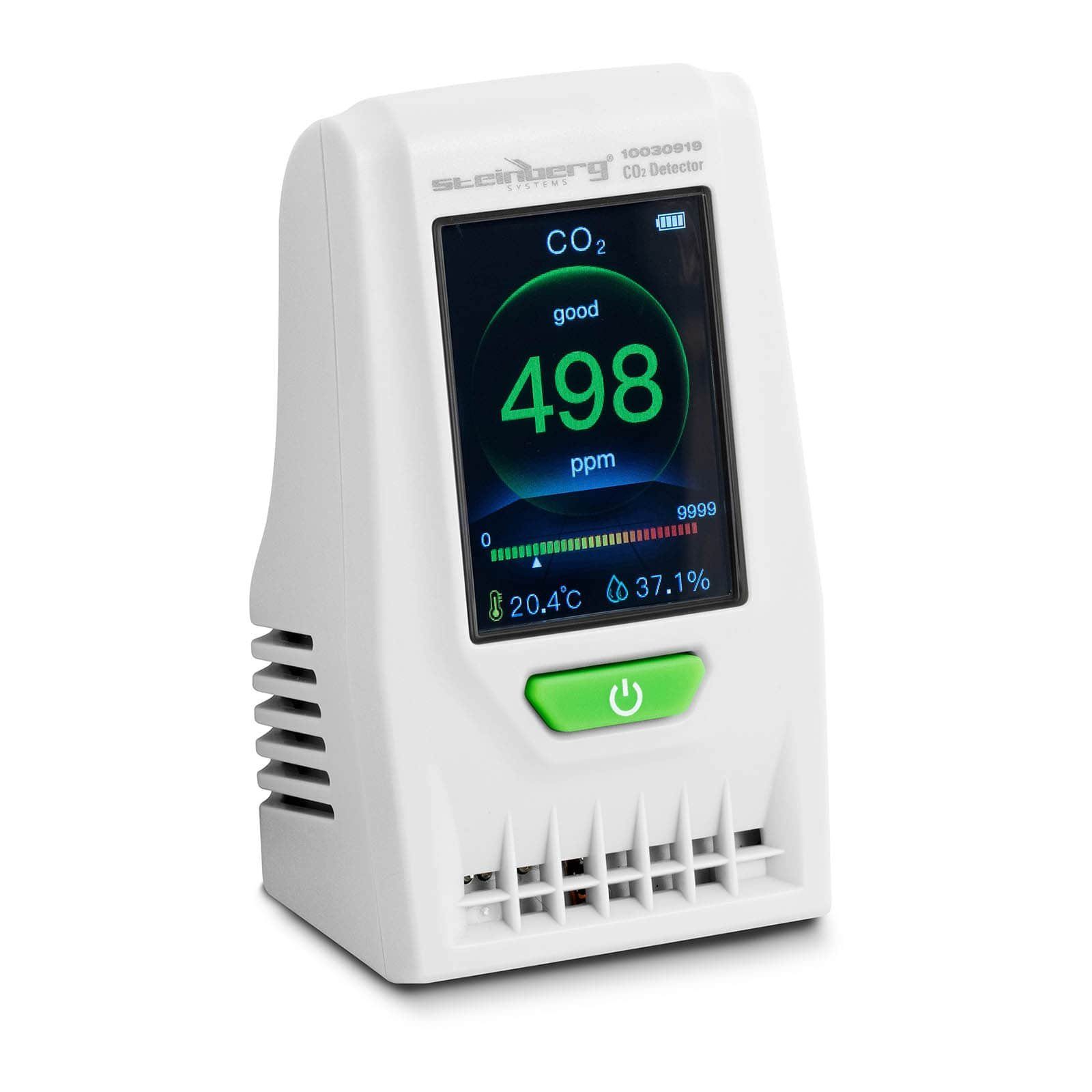 Steinberg Systems Klimamesser CO2 Thermo Messgerät Messer Messgerät CO2 Kohlendioxid LCD Hygrometer