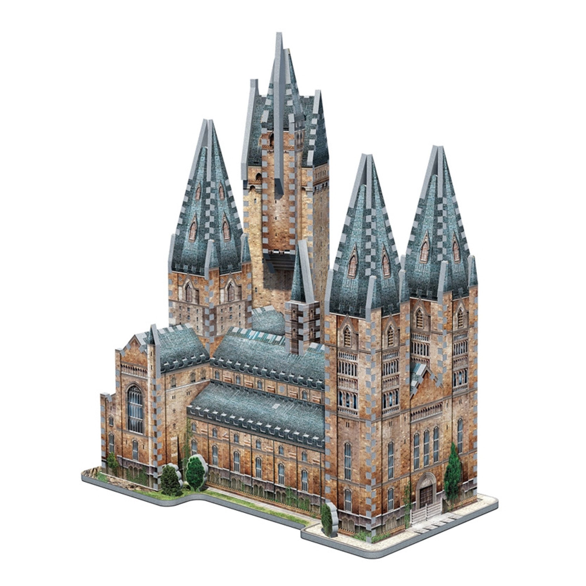 Wrebbit 3D-Puzzle Hogwarts Astronomie-Turm - Harry Potter, 875 Puzzleteile