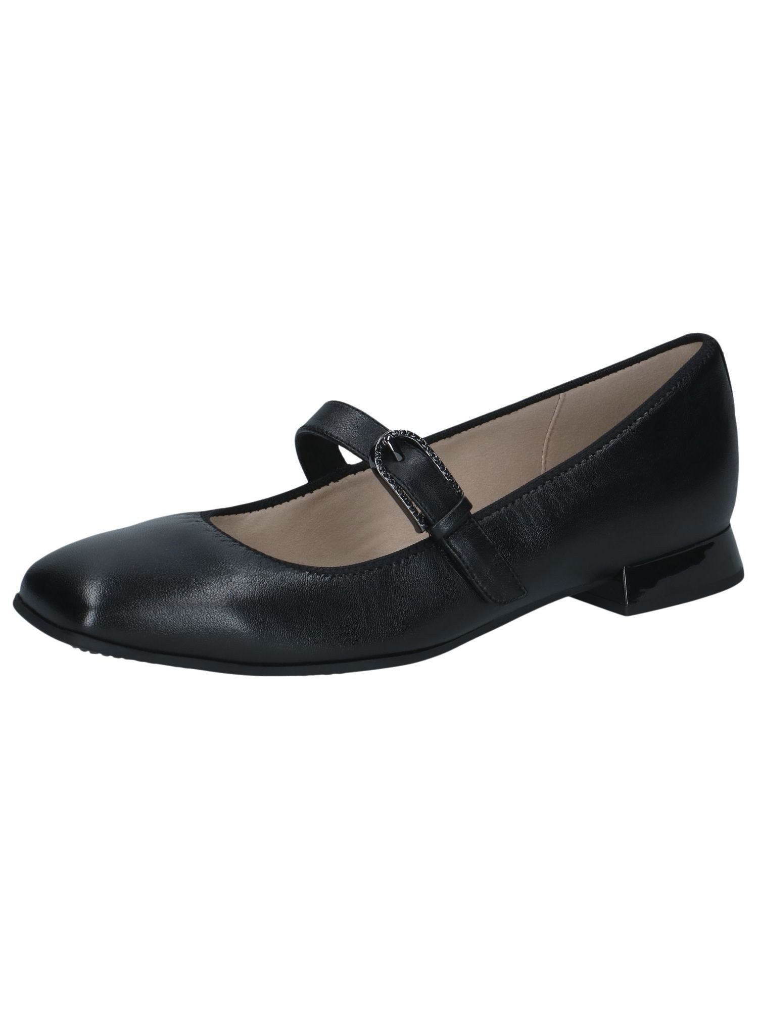 Caprice CAP Memotion aus Leder Trapezabsatz 9-22102-47 Riemchenballerina CAP Memotion