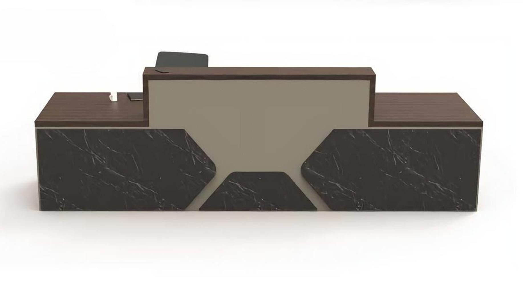 Xlmoebel Empfangstheke Moderne Empfangsmöbel für Empfang und Begrüßung Anmeldetresen (Rezeption), Hergestellt in Europa