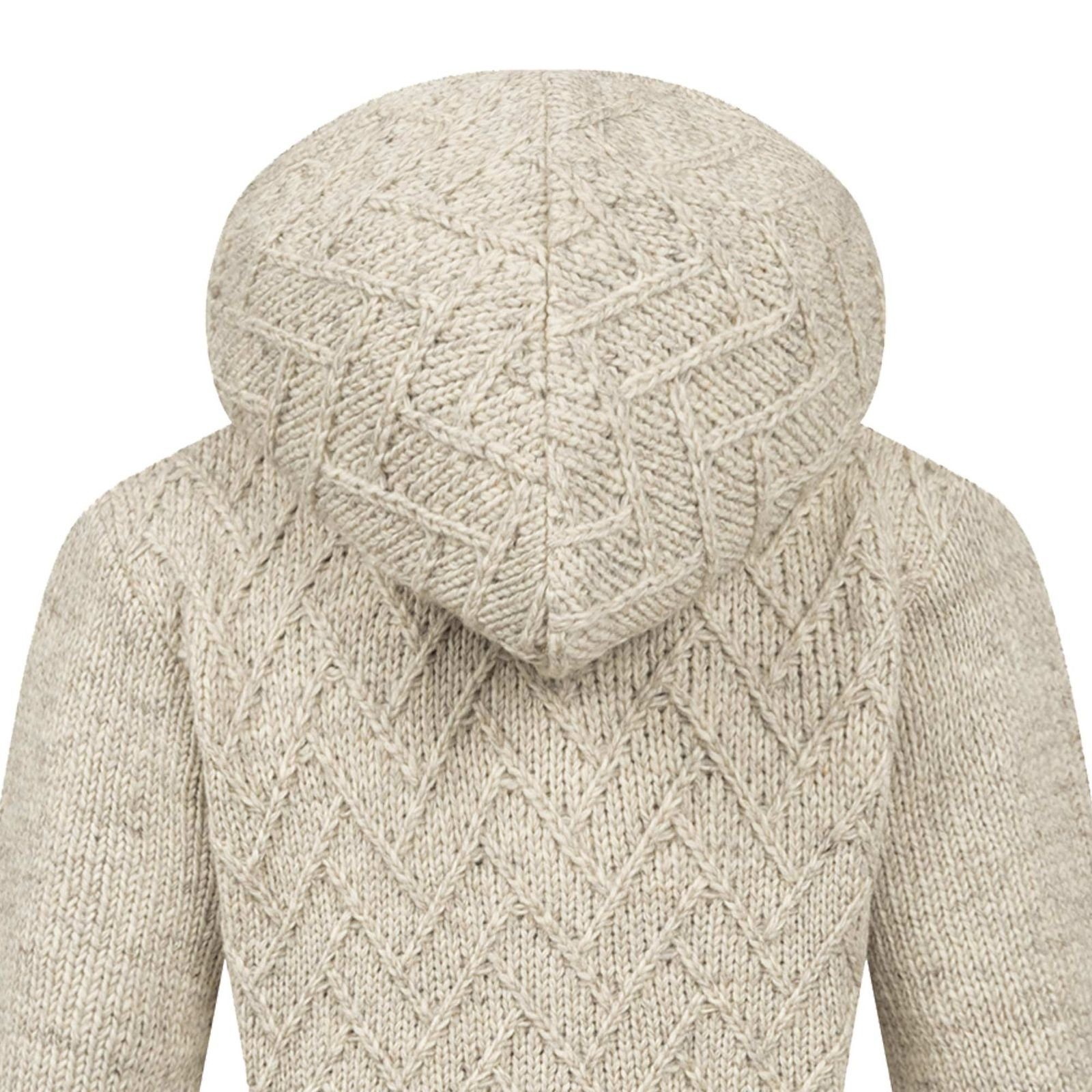 ALMHUBER Longstrickjacke ALMHUBER Damen Strickjacke Kurzmantel günstig online kaufen