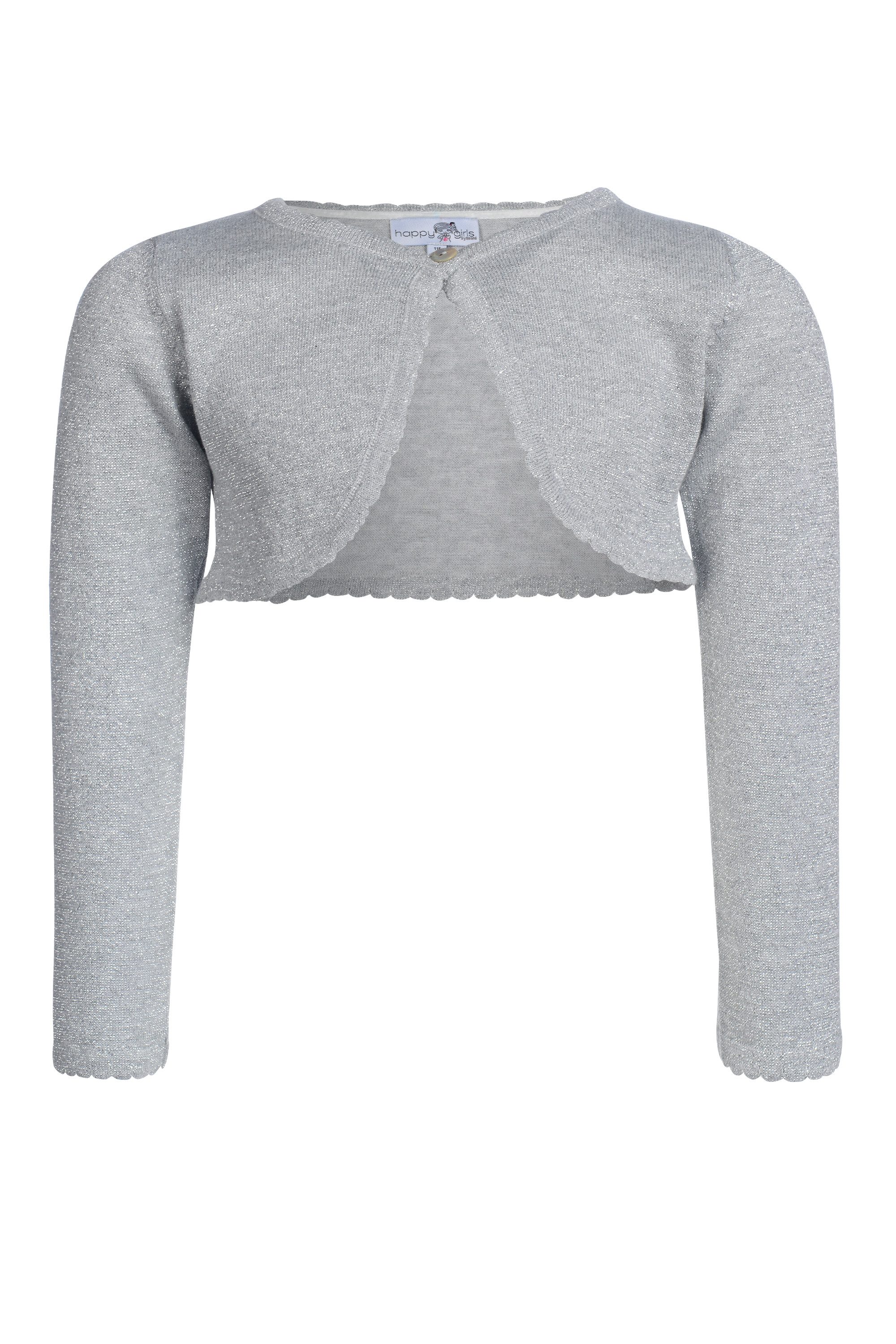 happy girls Bolero im dezenten Glitzerlook und mit gewellten Kanten