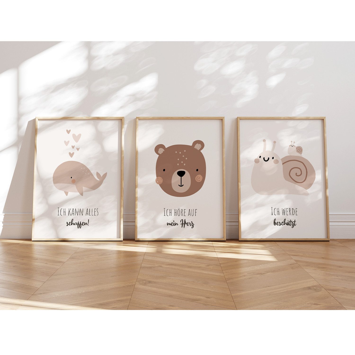 MeinBaby123® Poster Affirmationsbilder, Bilder Kinderzimmer Deko günstig online kaufen