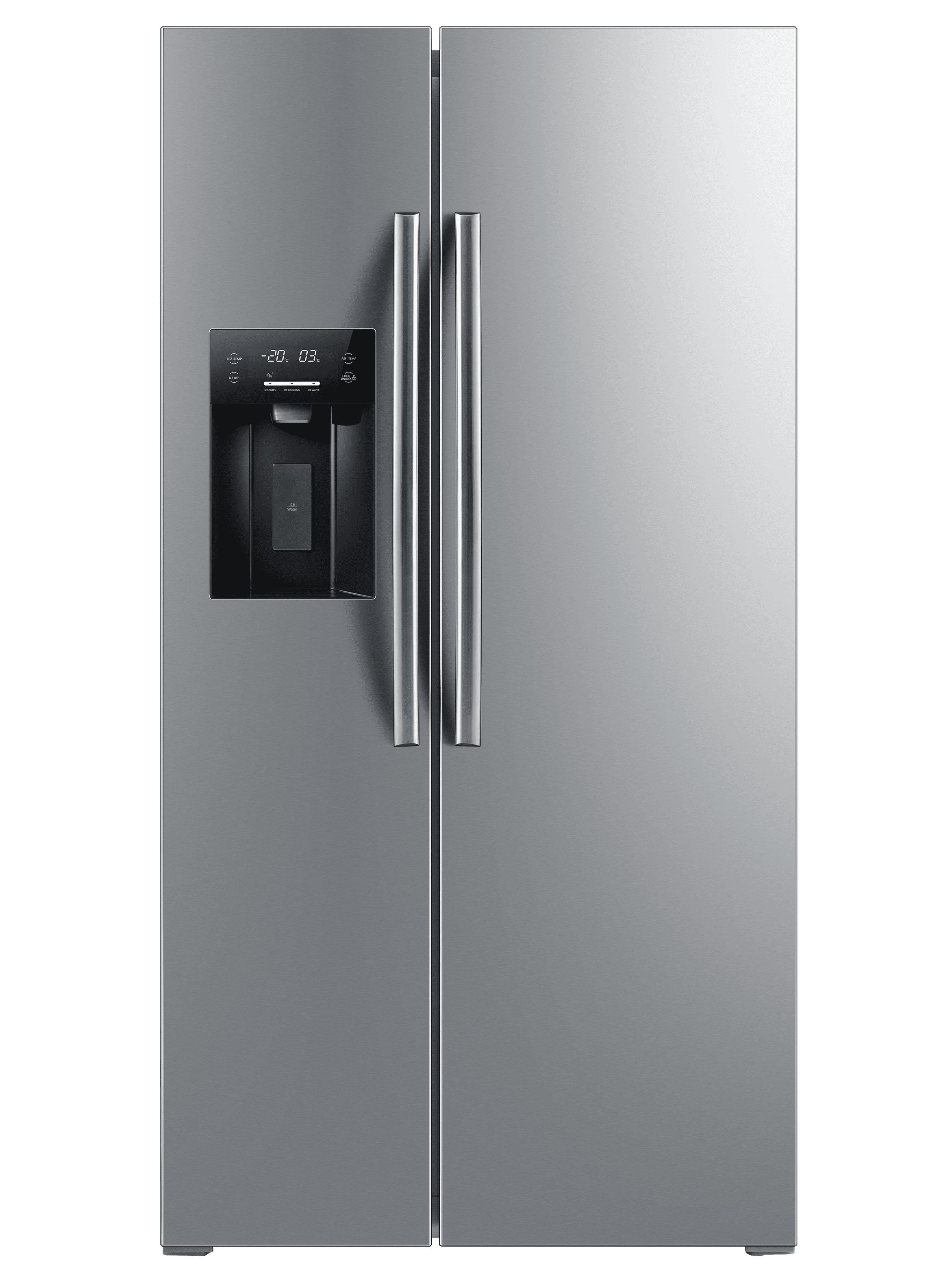 Wolkenstein Kühl-/Gefrierkombination WSBS556NFICMEIX, 178 cm hoch, 91.10 cm breit