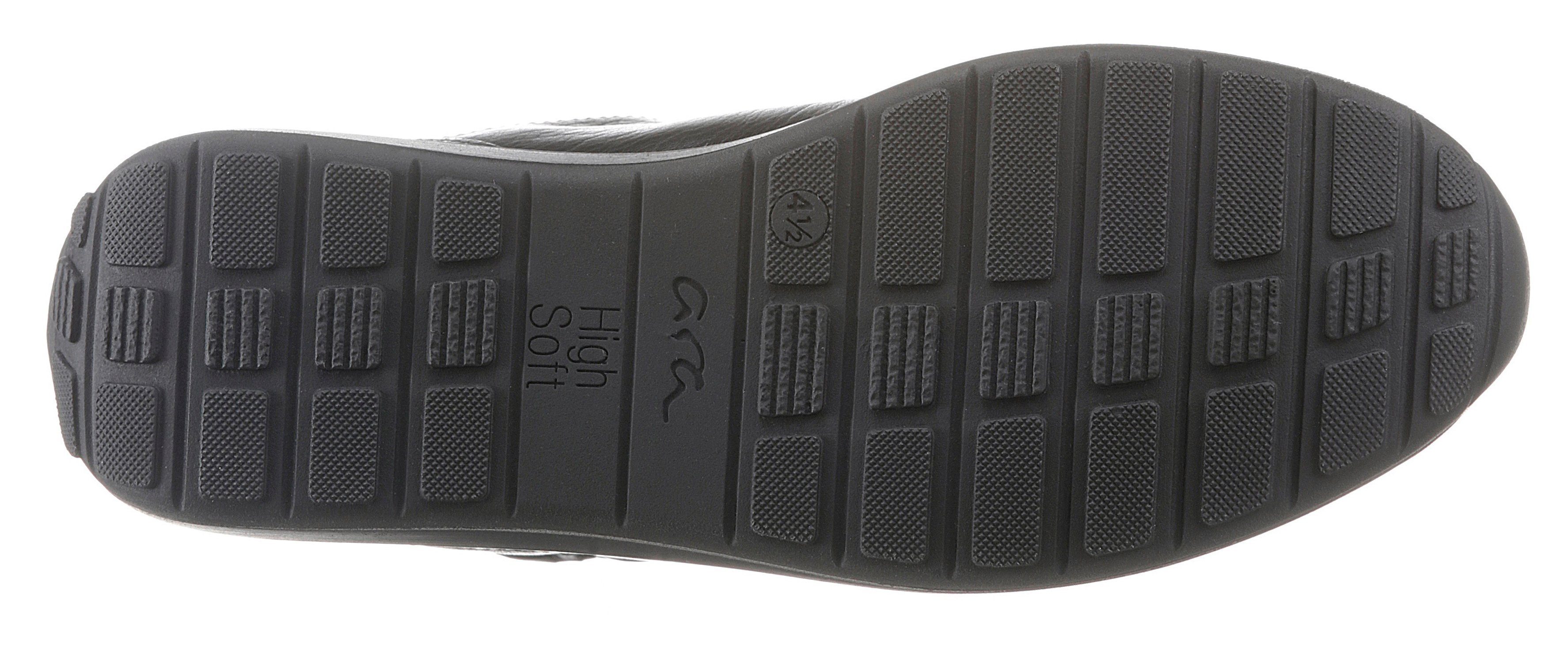 Ara OSAKA Sneaker Schaftrandpolsterung, G-Weite, Freizeitschuh, Halbschuh, Schnürschuh