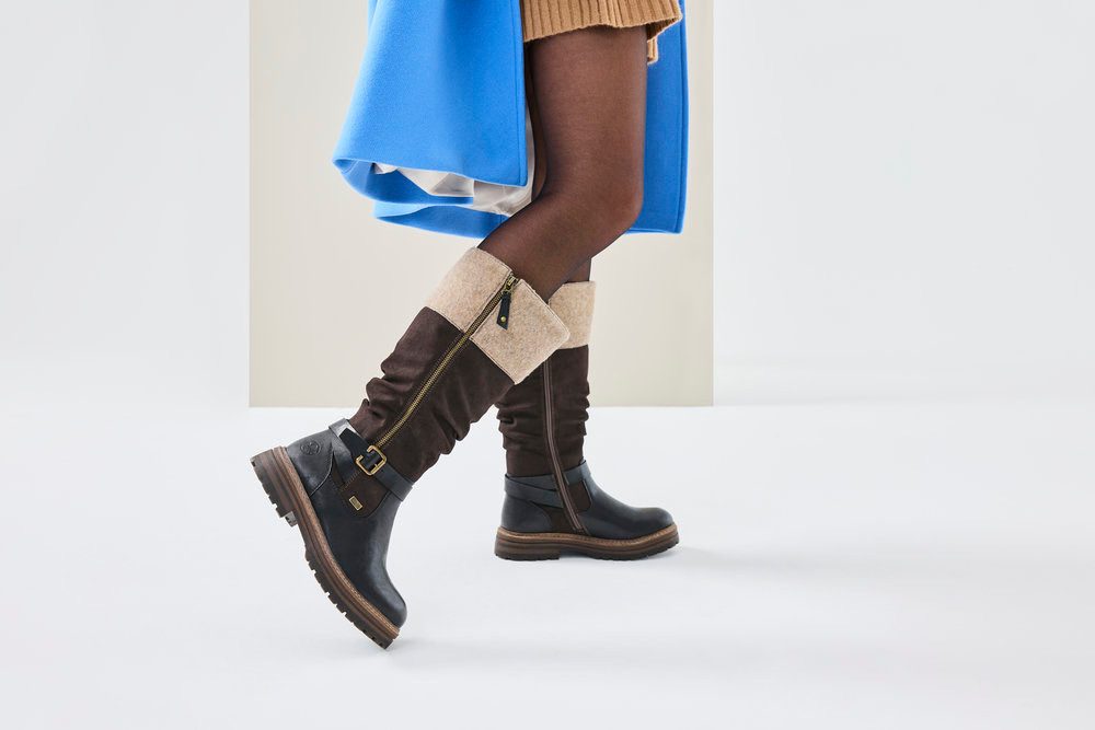 Rieker Winterstiefel Langschaftstiefel mit wasserabweisender riekerTEX-Membran – Bild 4 von 5