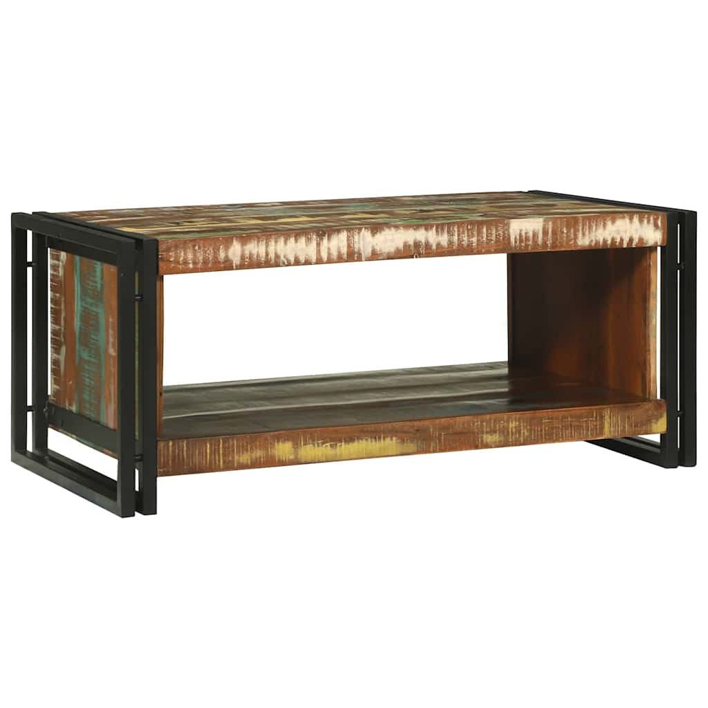 vidaXL Couchtisch Couchtisch 90 x 50 x 38 cm Massives upgecyceltes Holz (1-St)