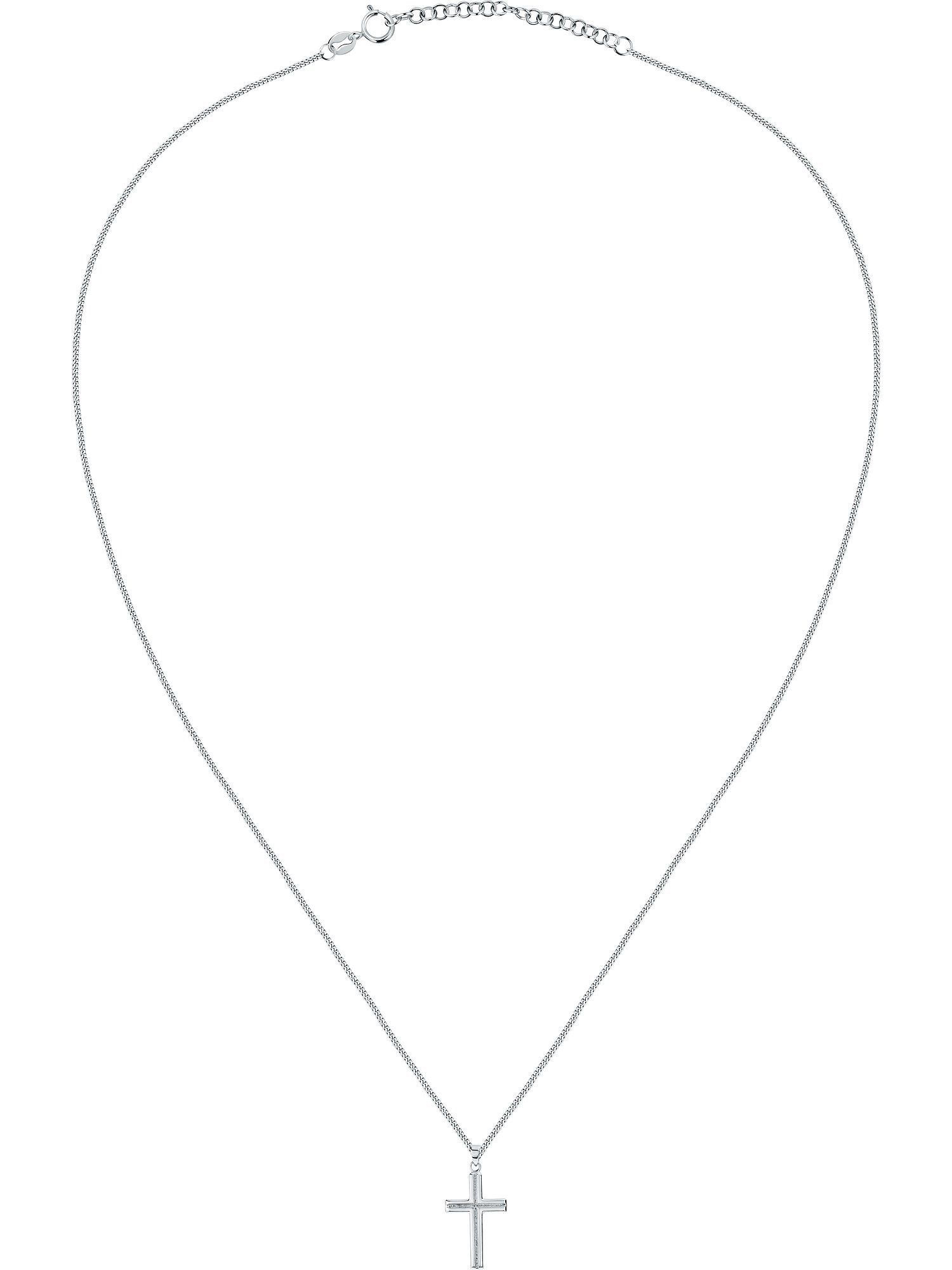 CHRIST Collier CHRIST Herren-Kette 925er Silber, recycelt Kreuz günstig online kaufen