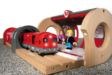 BRIO® Spielzeugeisenbahn-Set Brio World Eisenbahn Set Metro Bahn Set 20 Teile 33513