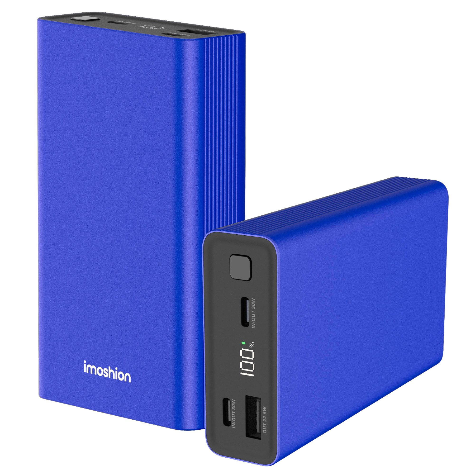 imoshion imoshion Ultra Series Aluminium Powerbank 20.000 mAh - Schnellladen bi Powerbank (1 St)
