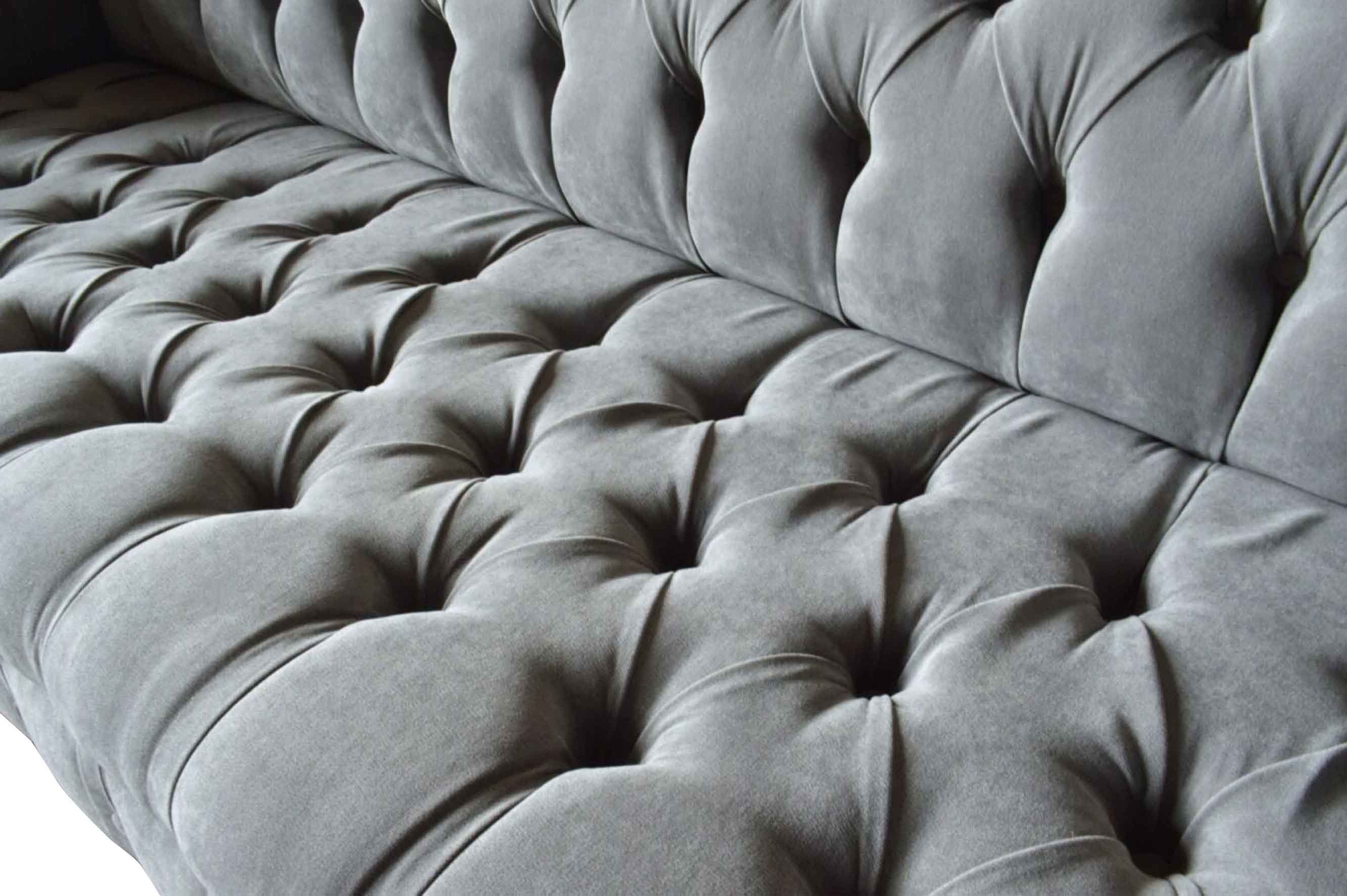 JVmoebel Chesterfield-Sofa, Sofa Wohnzimmer Klassisch Sofas Neu Couch Chesterfield Design