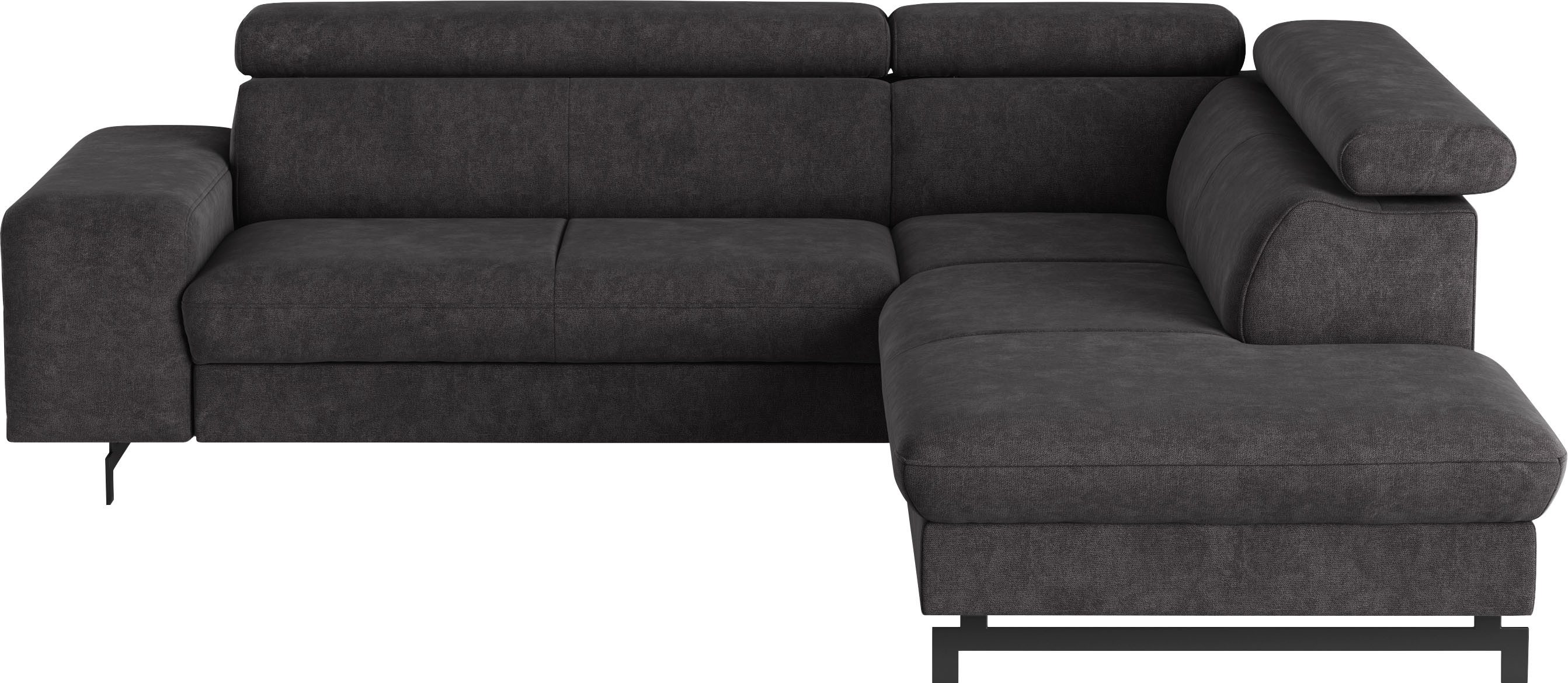 COTTA Ecksofa Emma L-Form, mit Kopfteilverstellung, günstig online kaufen