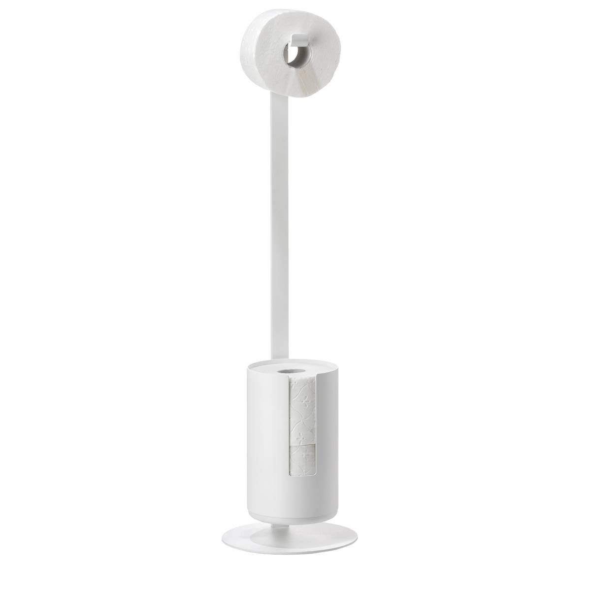 Zone Denmark Toiletten-Ersatzrollenhalter "Rim" Держатели для туалетной бумаги 70x20x20cm freistehend aus Metall, Klopapierhalter, Toilettenpapieraufbewahrung, WC-Ersatzrollen Halter