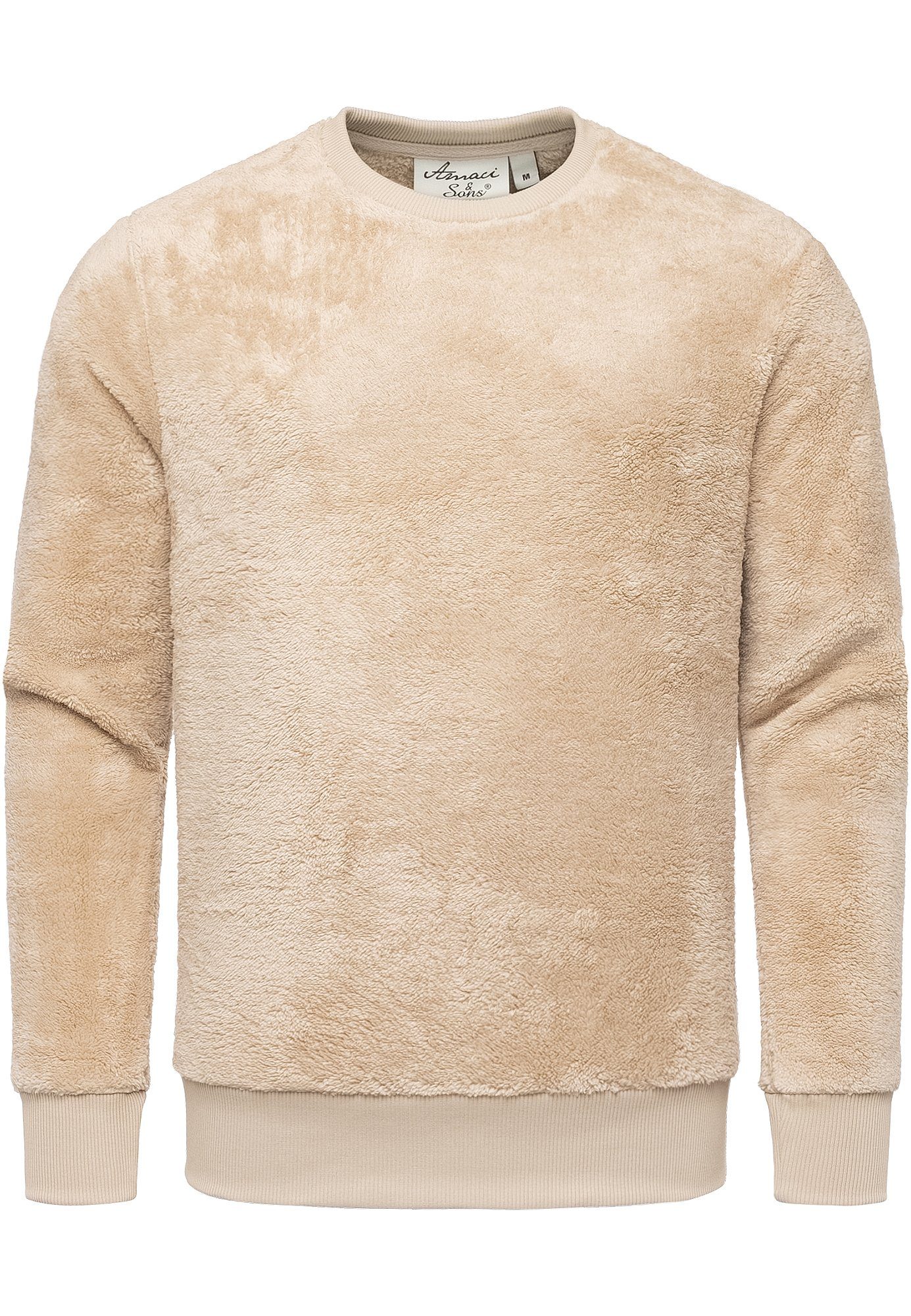 Amaci&Sons Sweatshirt LUDLOW Pullover mit Rundhalsausschnitt günstig online kaufen