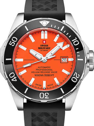 Swiss Military by Chrono Automatikuhr Swiss Military SMA34092.06 Automatik Diver 45mm 100ATM