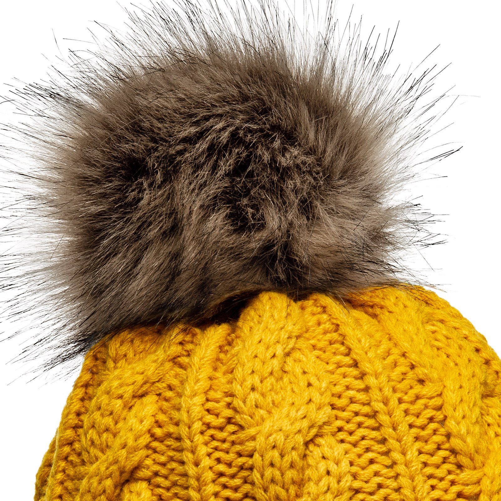 Caspar Bommelmütze MU104 Damen Winter Strickmütze günstig online kaufen