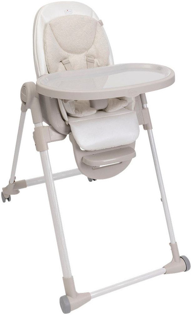 Chicco Hochstuhl Polly Armonia Motherpearl, mit Essbrett