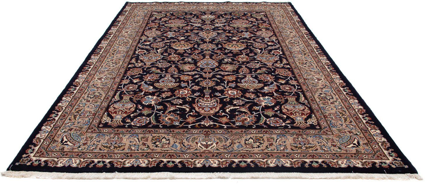 Wollteppich Kaschmar Blumenmuster Nero 308 x 200 cm, morgenland, rechteckig, Höhe: 10 mm, Unikat mit Zertifikat